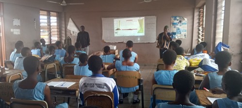 Hands-on practical session at St. Mary’s